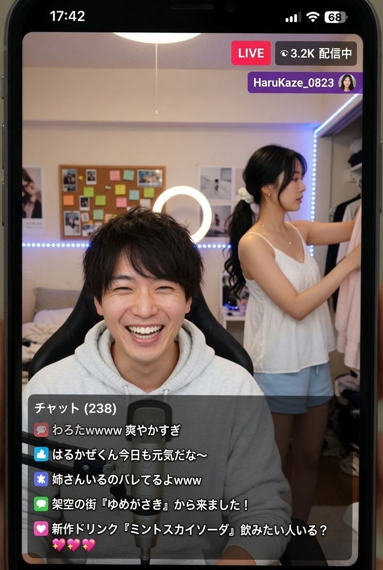 ライブ配信の女神たち 画像1