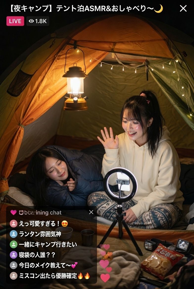 ライブ配信の女神たち 画像4