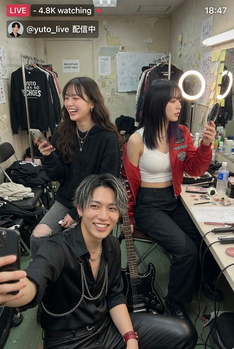 ライブ配信の女神たち 画像5
