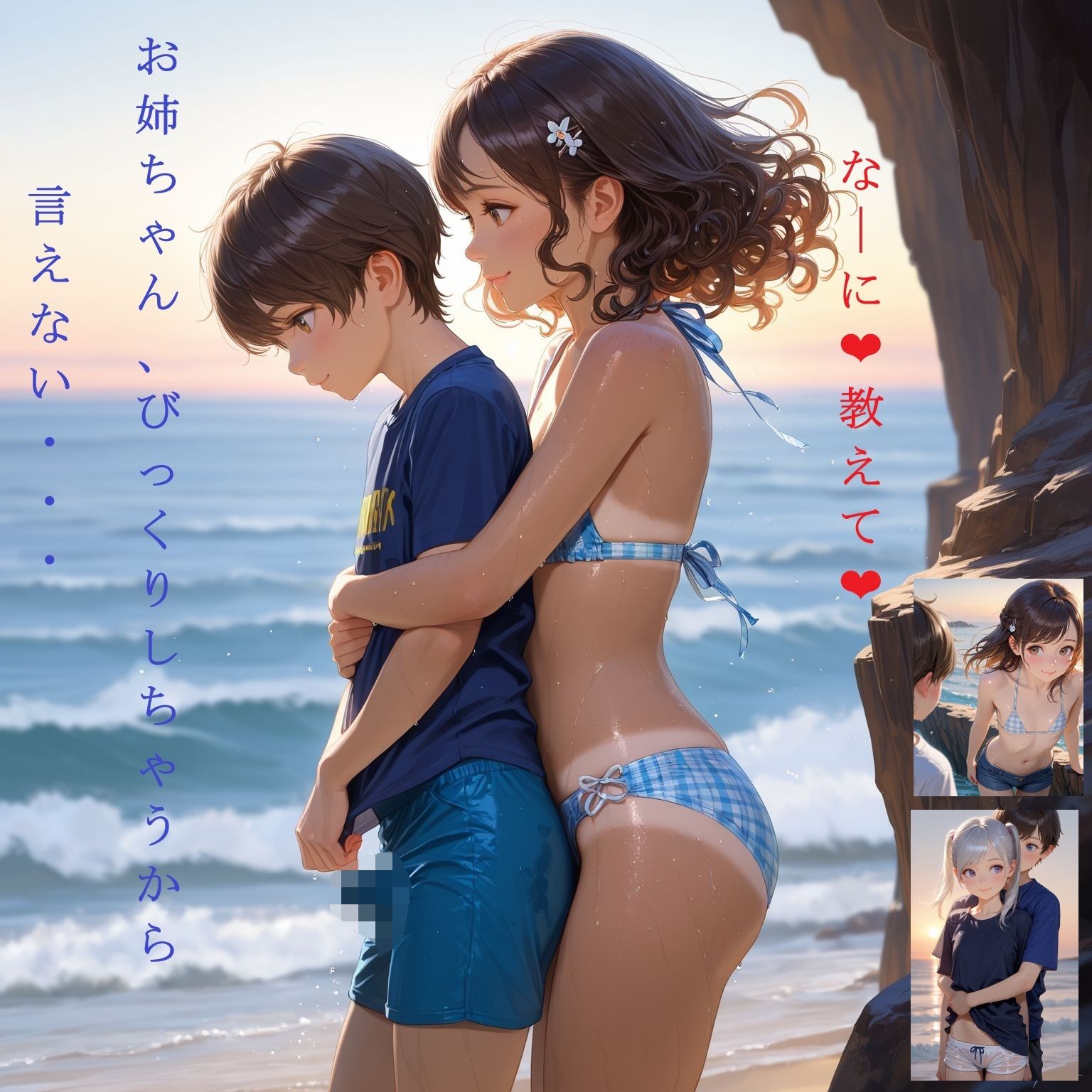 実姉の誘惑4-僕はちっぱいなお姉ちゃんと青姦セックスをする-2