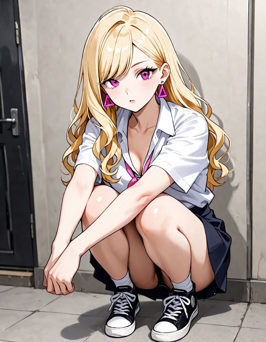 ドMギャル、調教 画像1
