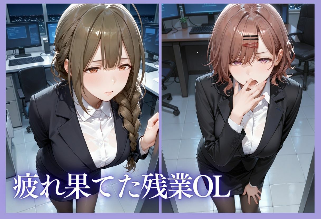 深夜残業OL～我慢の限界を迎えた同僚にオフィスで犯●れ、事後即2回戦中出しされるまでVol.74