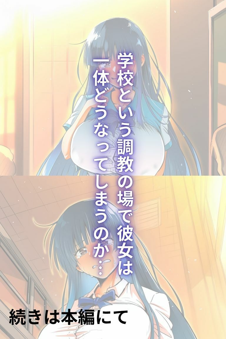 『青い花はみだらに堕ちる』〜彼女の孕み寝取られ完全調教〜 第二章 調教深化〜学校でのプレイ〜 画像7