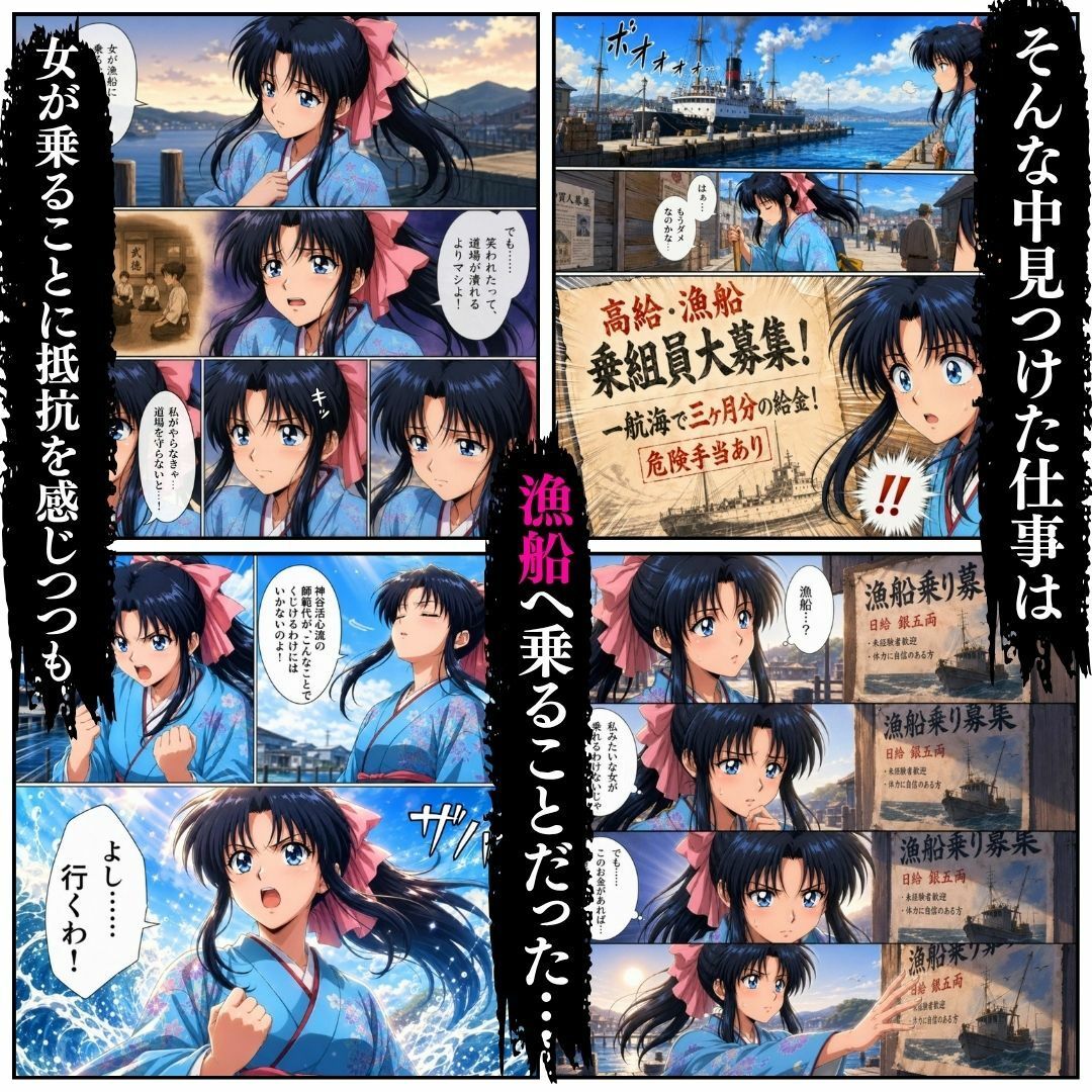 マグロ漁船に乗った女たち 〜流浪編〜 サンプル2