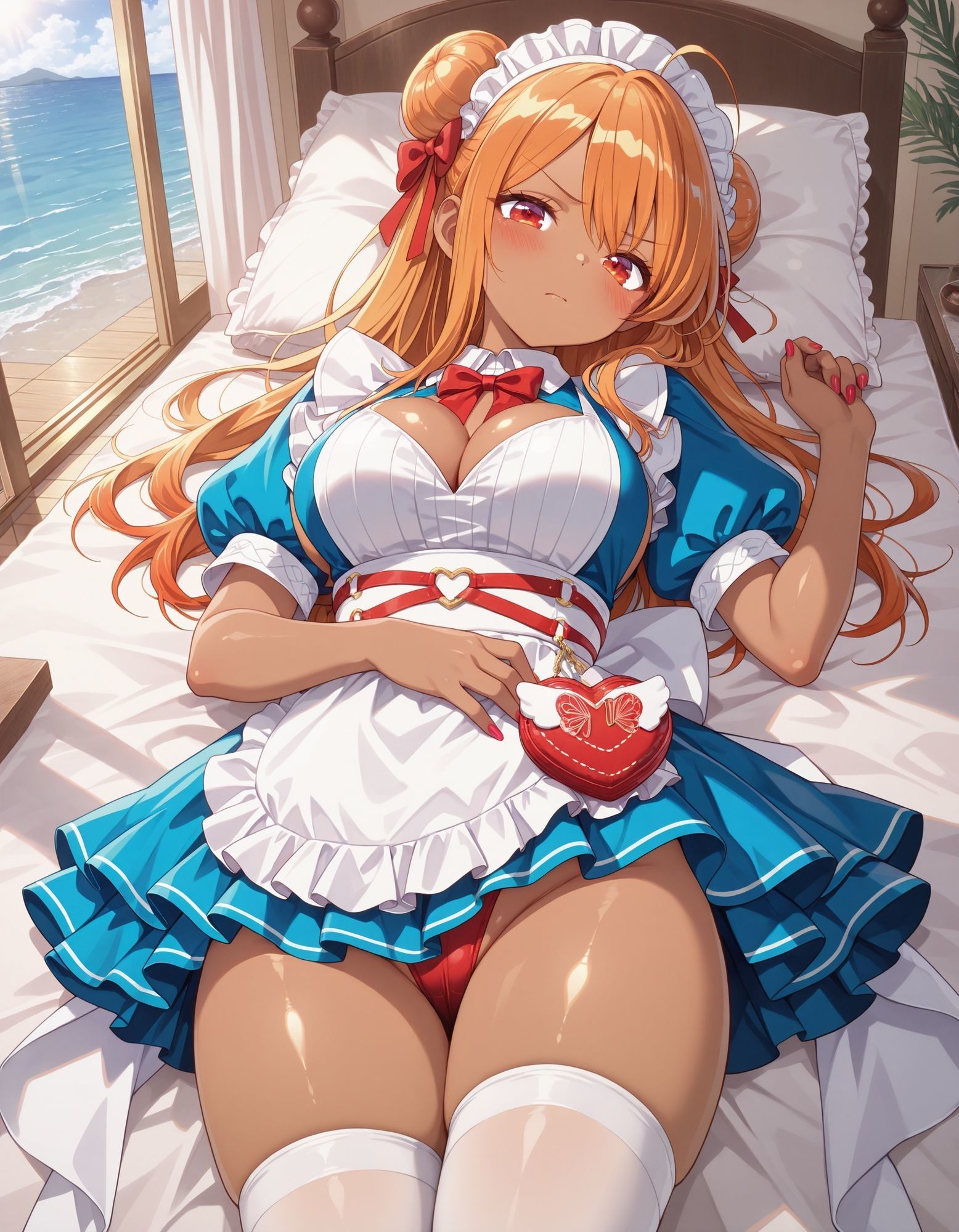 サンプル-メイドのパンチラ6 - サンプル画像