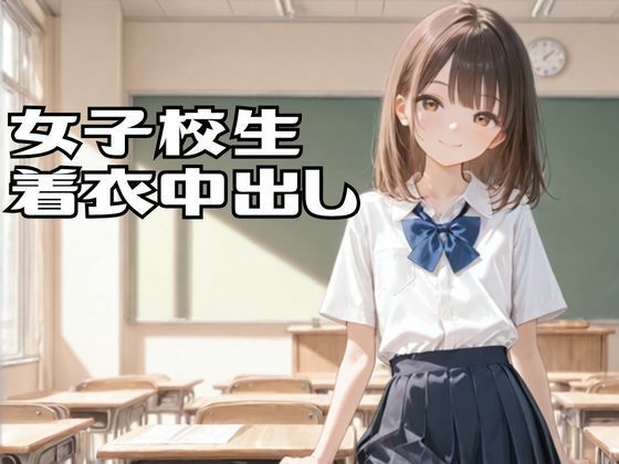 女子校生着衣中出し