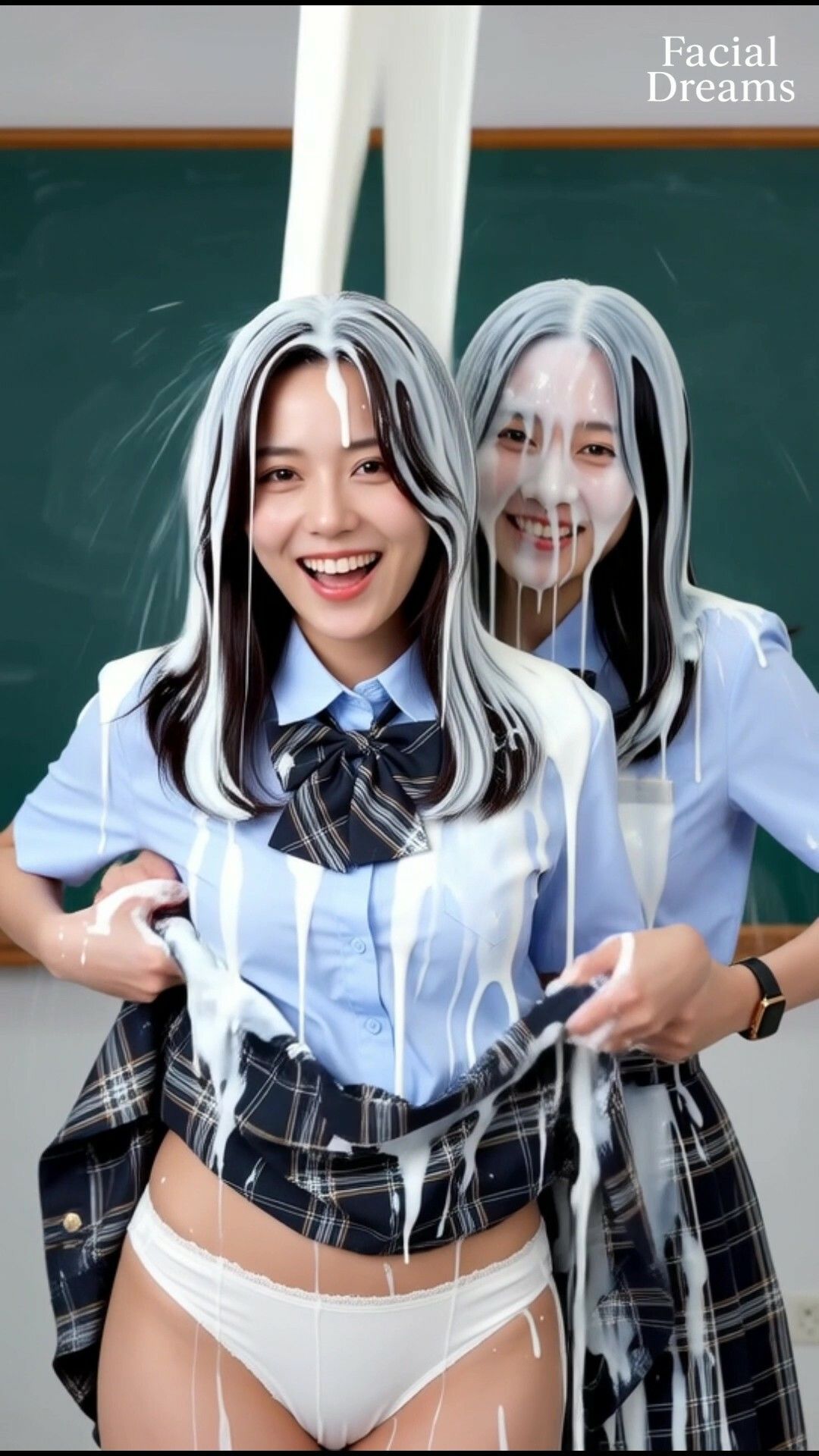 Fluid Dreams 親友同士のスカートめくり サンプル6