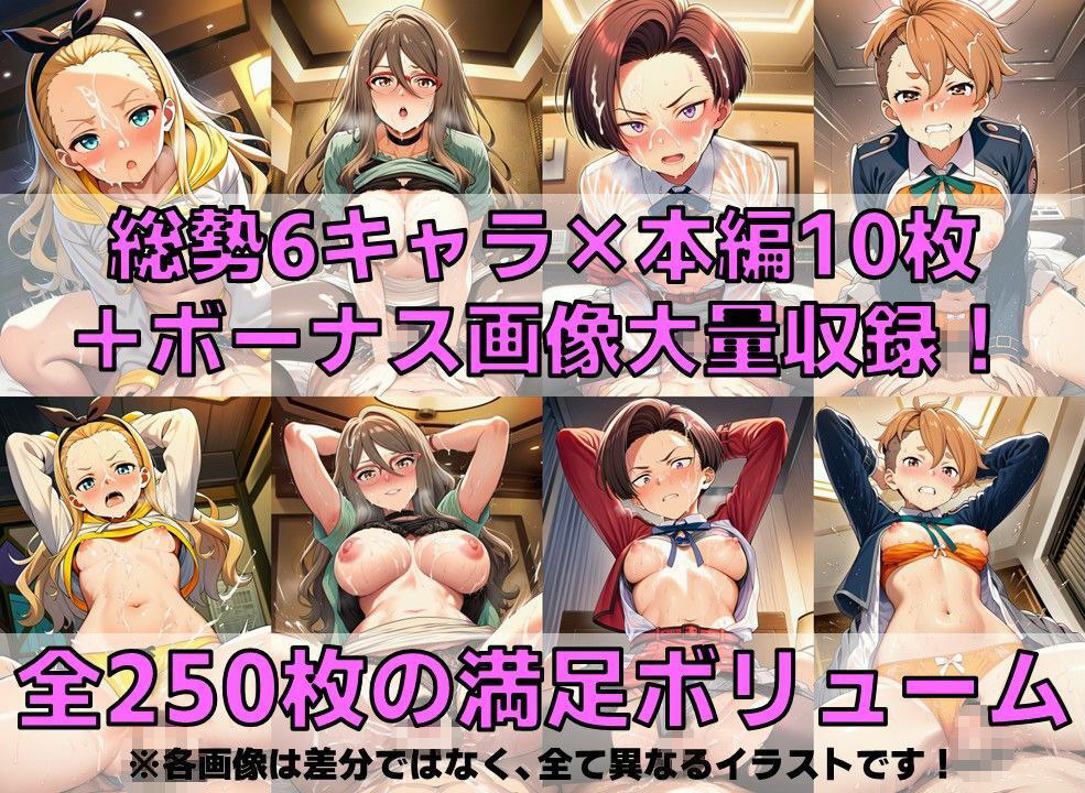 サンプル-リコ的ヒロイン 着衣セ◯クスV4.5【陰毛あり版】 - サンプル画像