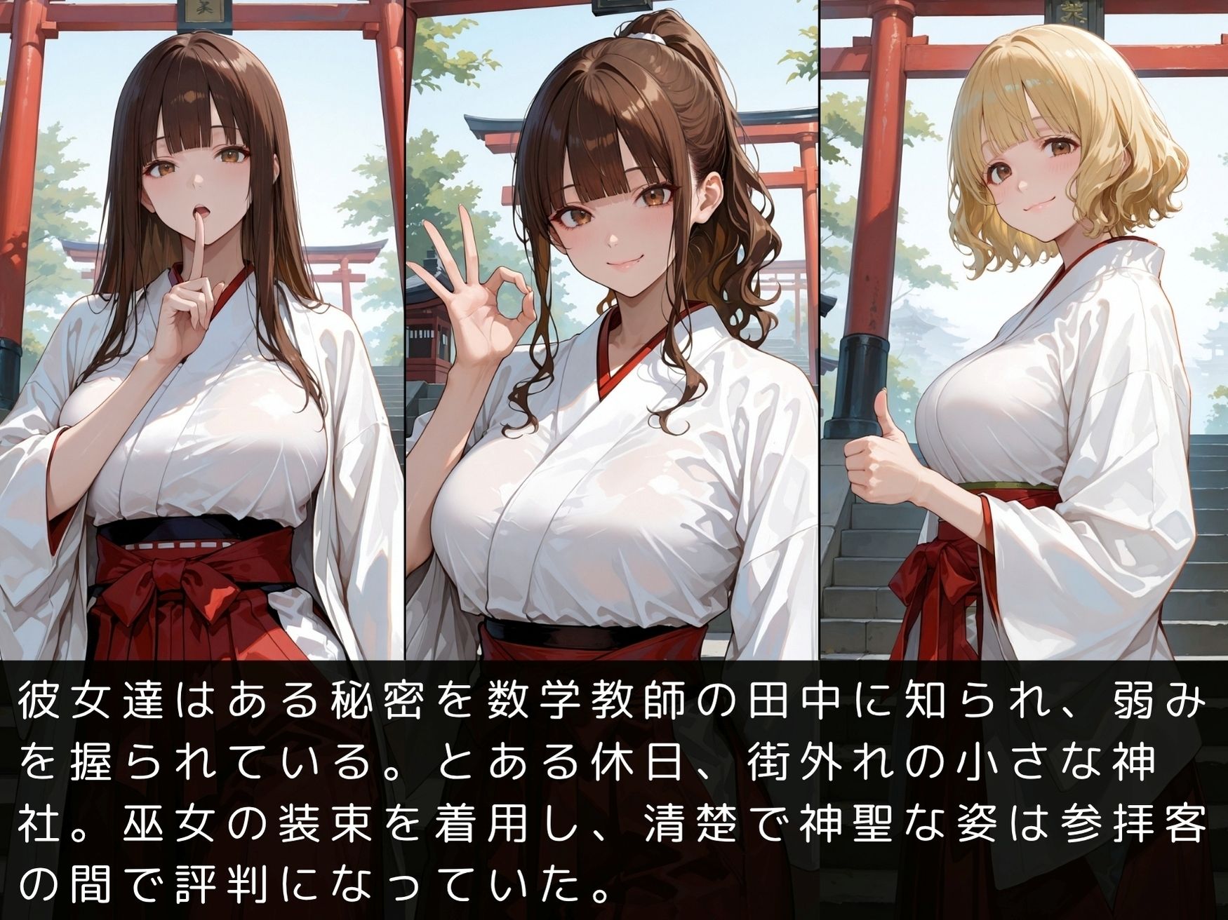 放課後の性指導〜禁断の記録〜巫女編〜Vol.2 画像5