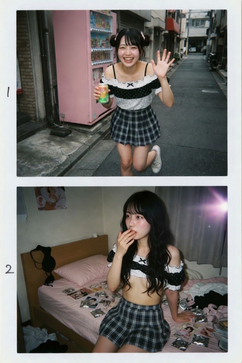 【即堕ち2コマ集】女たちのもう一つの顔 FILM-01 画像2