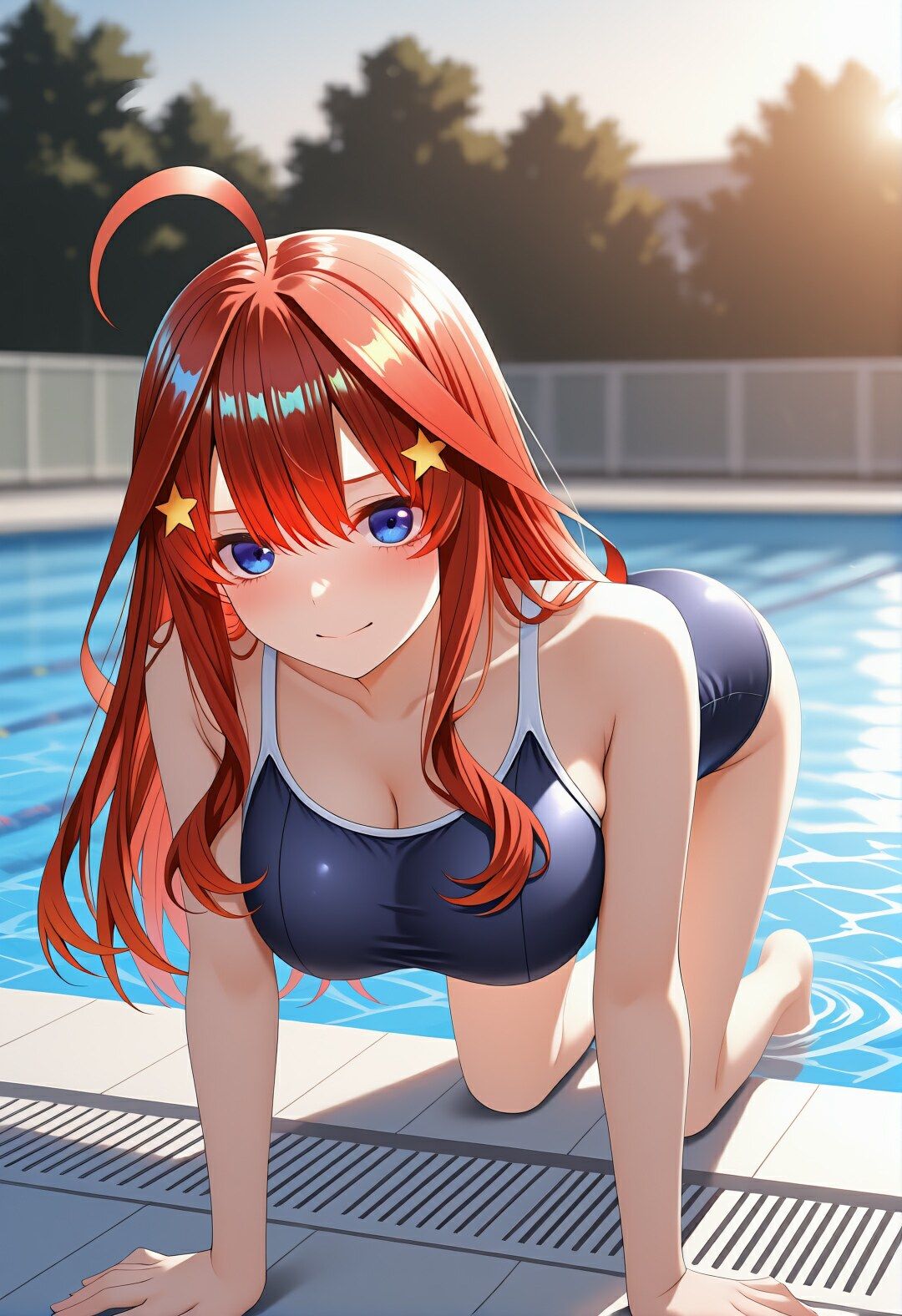 【エロ漫画】五等分のSEX 学園編 〜中〇五月の場合〜5