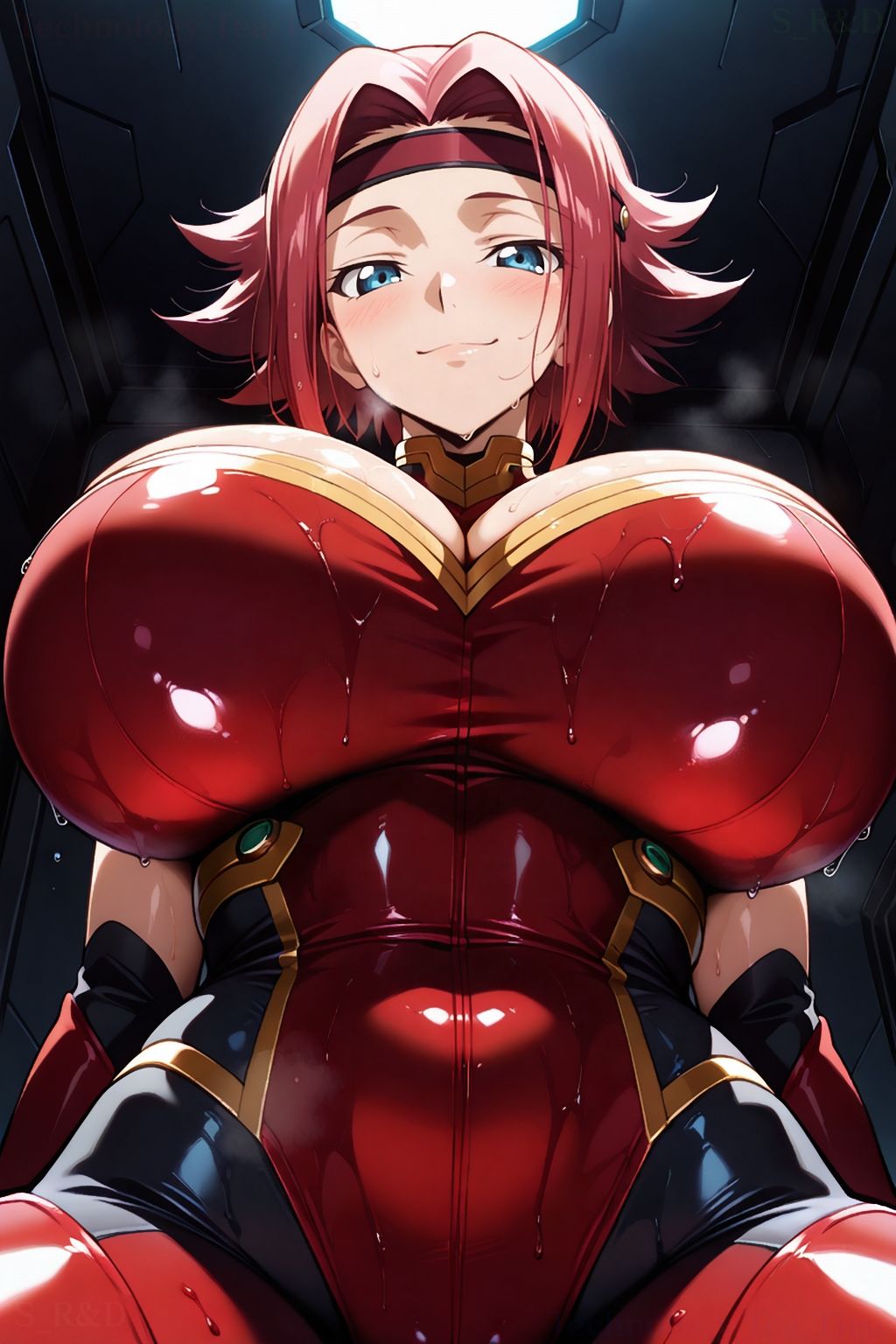 サンプル-紅月カ〇ン蜜愛忠誠〜勝気な爆乳女戦士があなた専用の忠犬妻になるまで〜（音声動画版） - サンプル画像