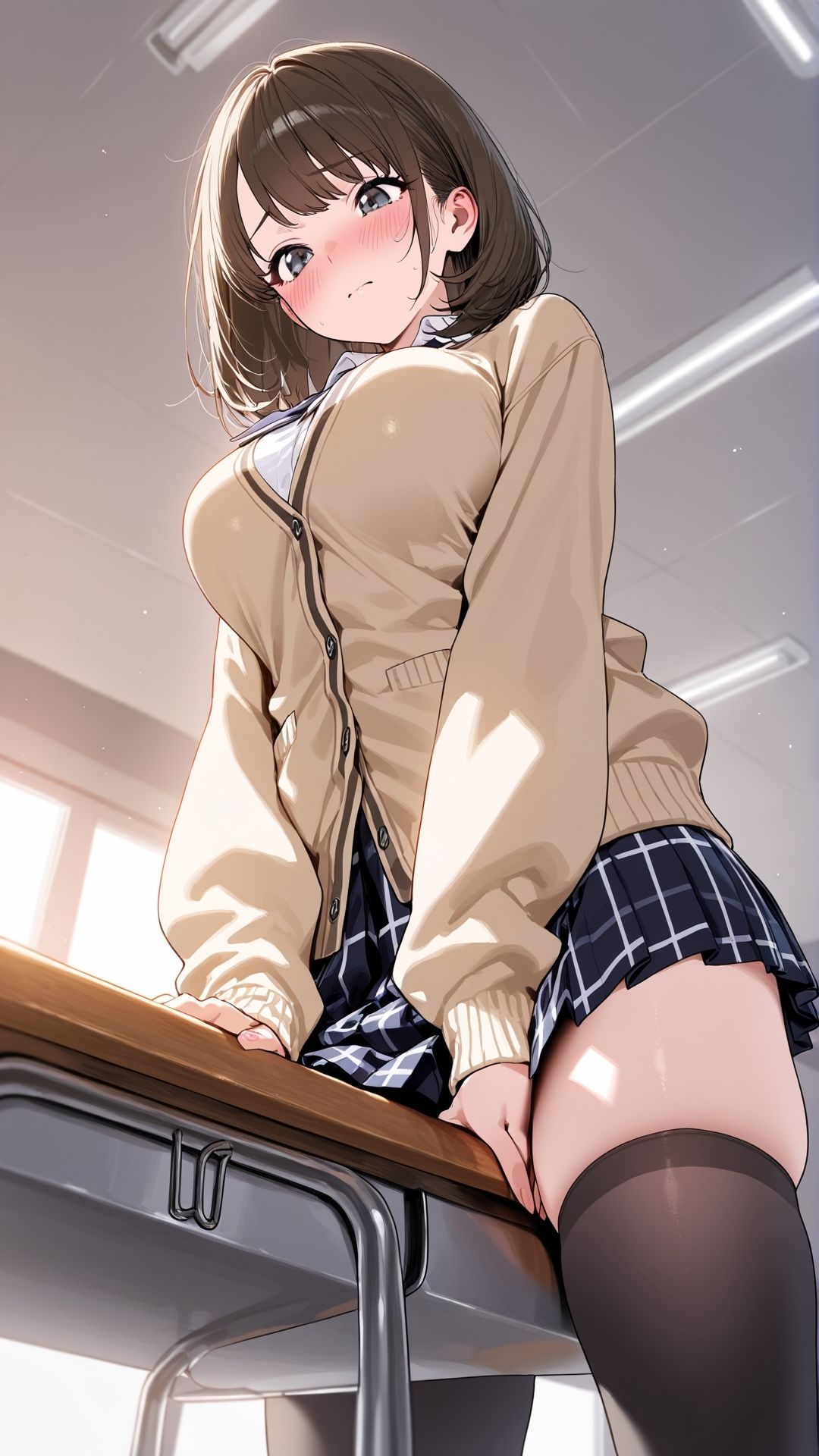 【角オナニー動画】きもちいい角を見つけちゃった女の子たち12本〜パート（7）〜セーラー服とブレザーの女の子たち サンプル10