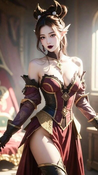 中世獣人 コンカフェバロンのコスプレーヤーさん「ちょっと色っぽく踊ってみた」 2 画像3