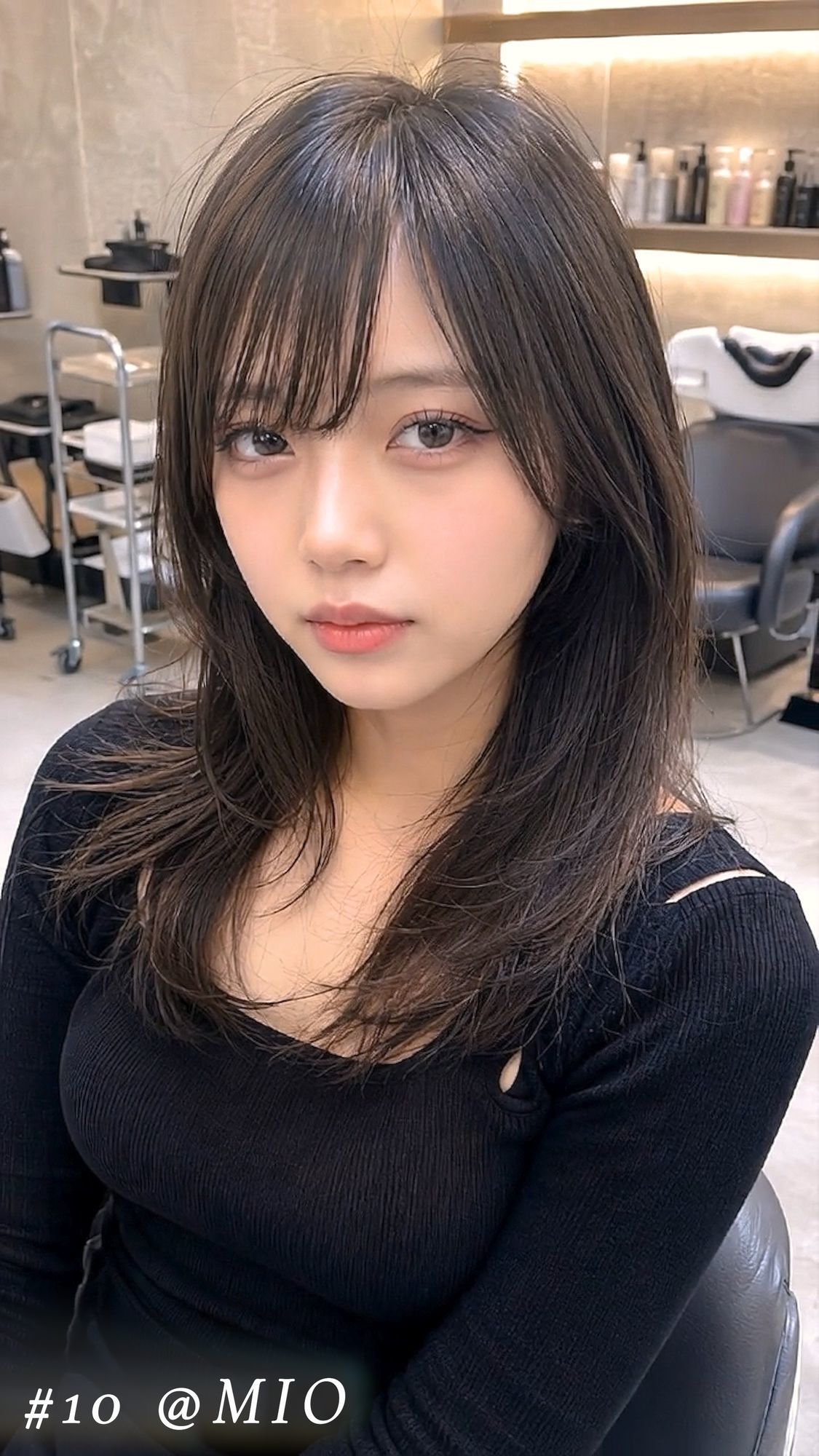 美容室に行っただけなのに4回も大量顔射された私…。おしゃれなクール系美容女子たち20人、Before＆After顔射オムニバス【4K縦動画】 画像7