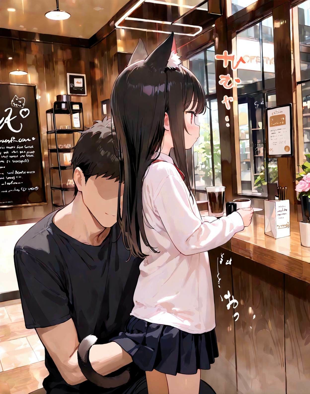 猫カフェで癒しの時間と裏メニュー_3
