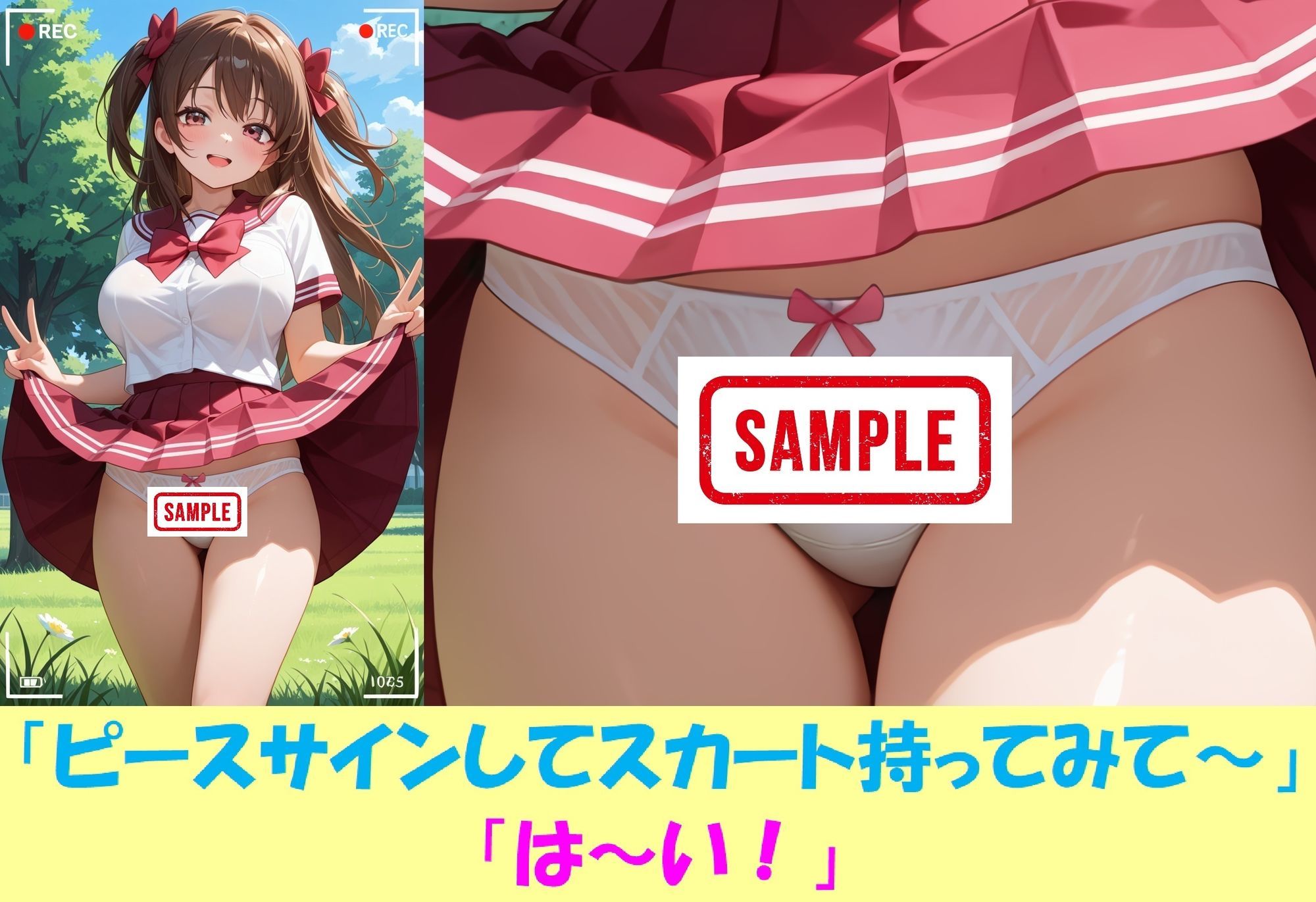 現役J○が撮影会でパンチラを撮られ生涯オカズ化3―魔法少女に変身してご奉仕― 画像2