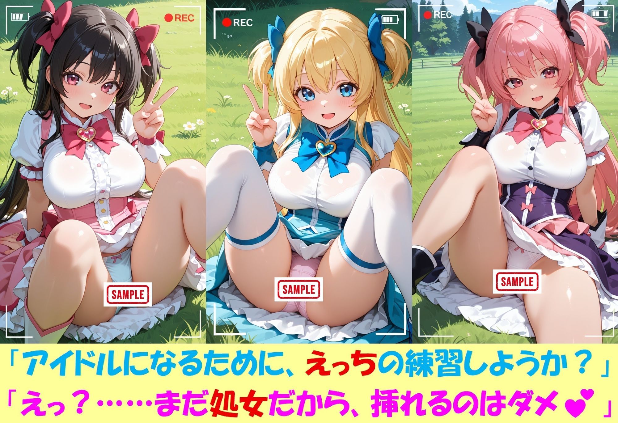 現役J○が撮影会でパンチラを撮られ生涯オカズ化3―魔法少女に変身してご奉仕― 画像8