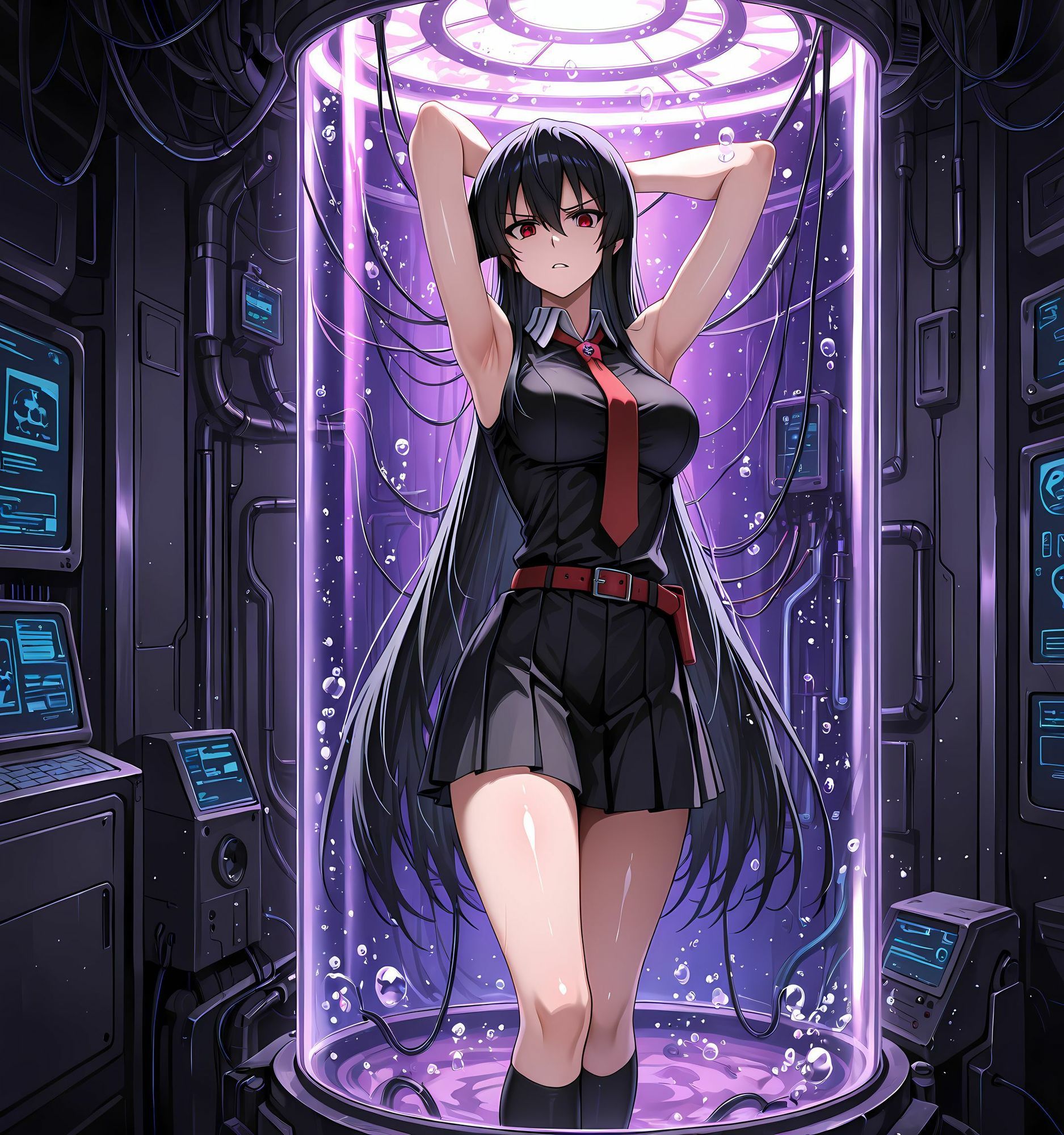 アカメ洗脳機械姦・悪堕ち孕ませ3