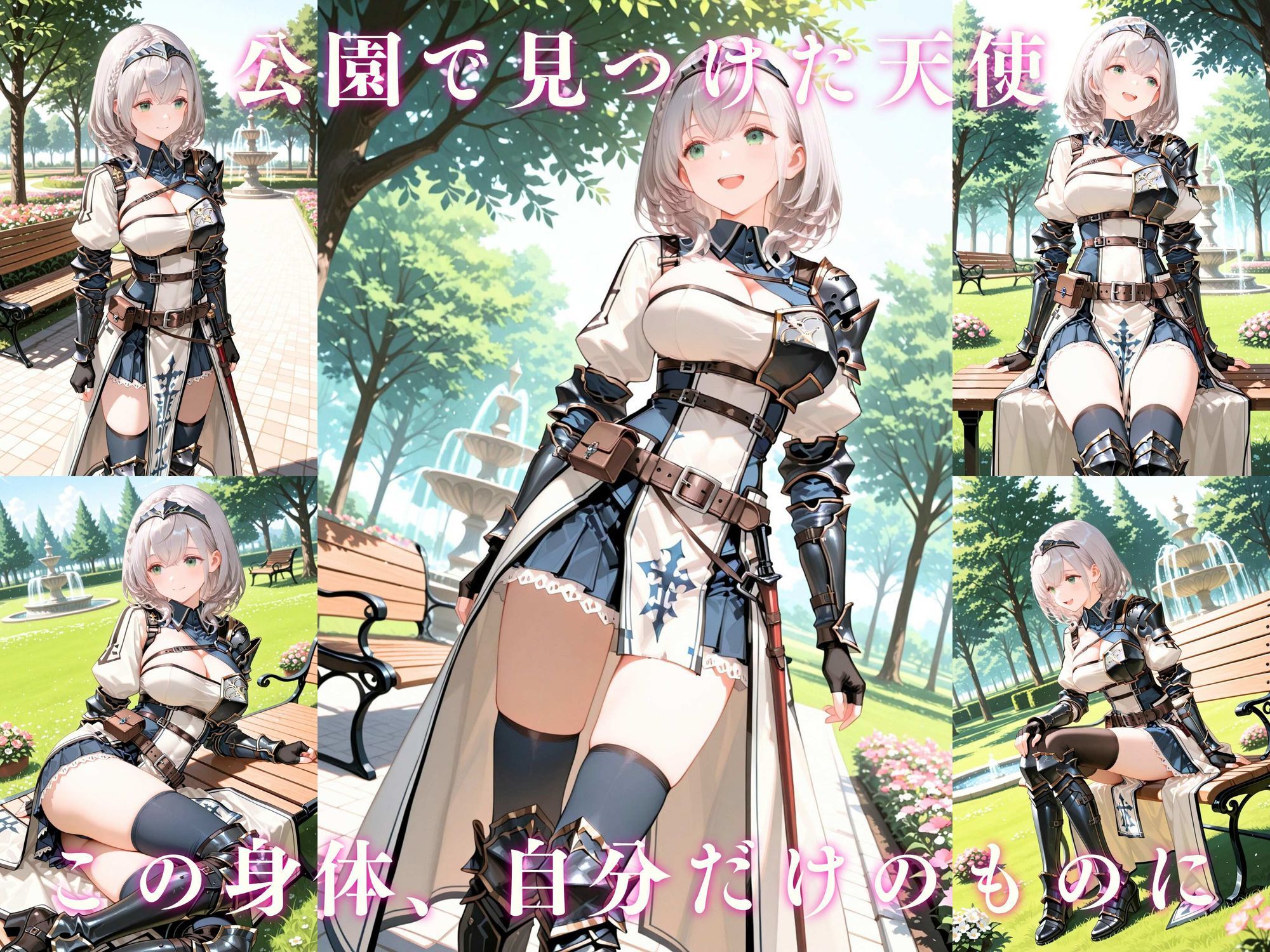 【4K動画付き】白銀ノ○ル 催●支配:公園で見かけたカワイイあの子を犯したいー 4K高画質 ホ〇ライブ Vtuber 画像1