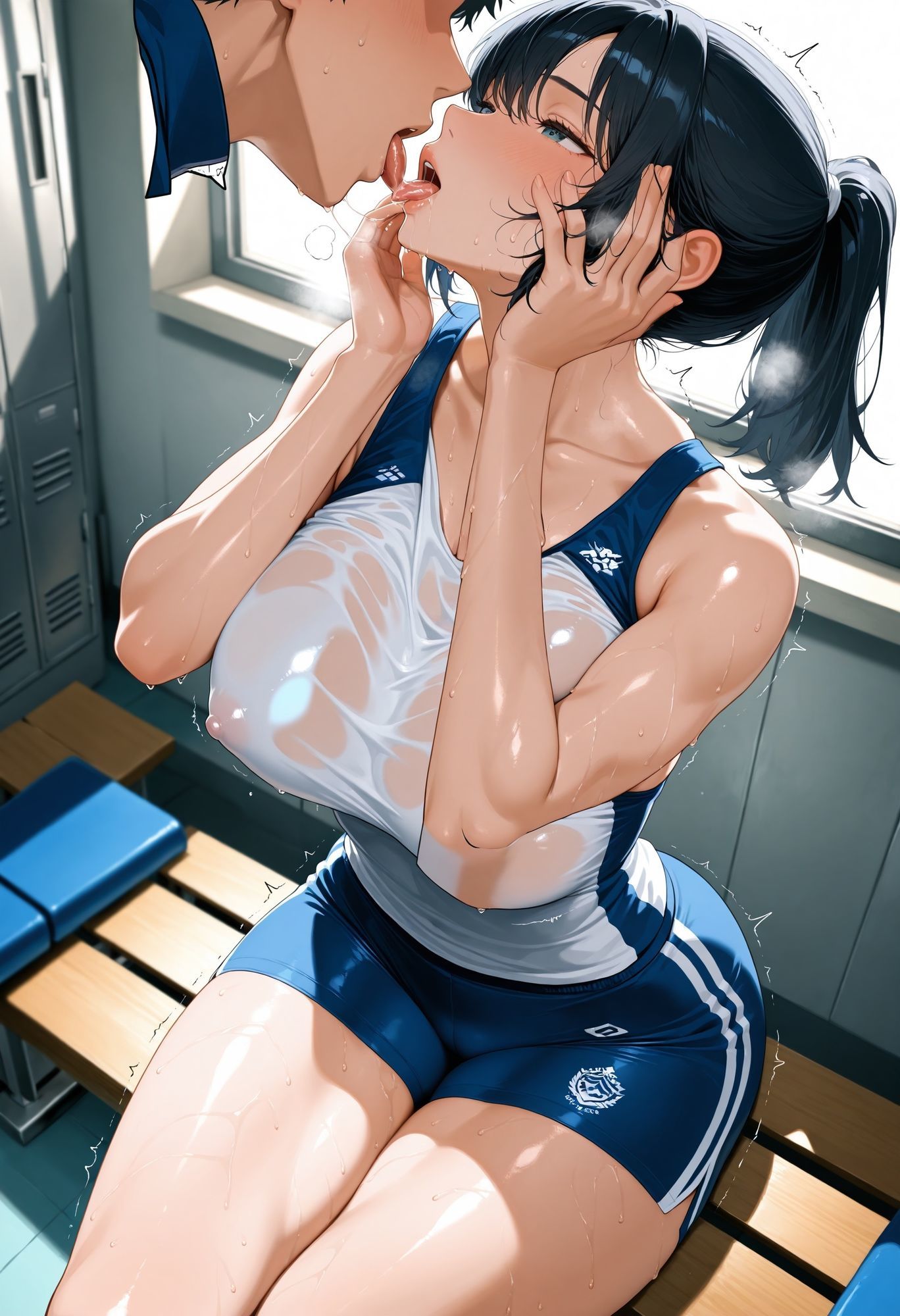 【女子校生】陸上部の部室でやりまくり 画像2