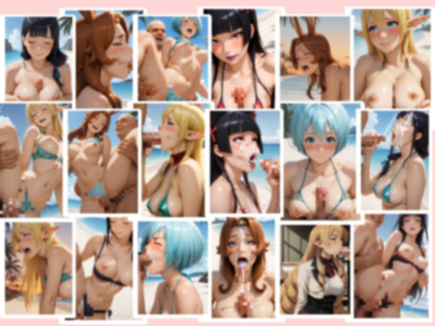 G◯TE 自◯隊 砂浜にて、斯く種付けえり 画像7