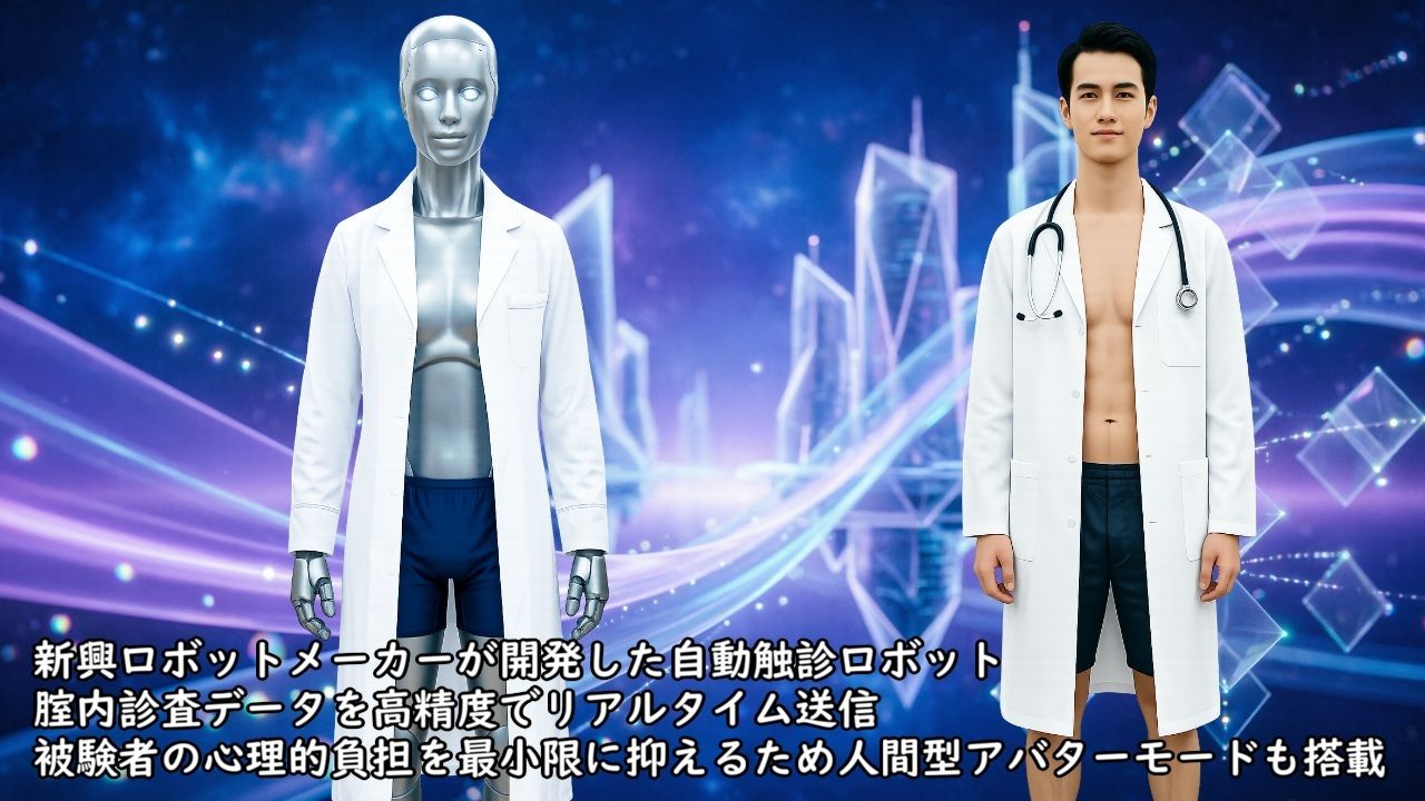 【動画流出】AI産業医の新人OL膣内挿入診断 画像7