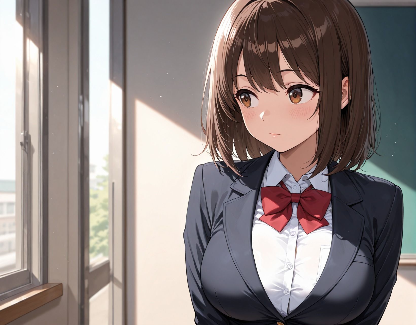 優等生初のレズ調教 画像1