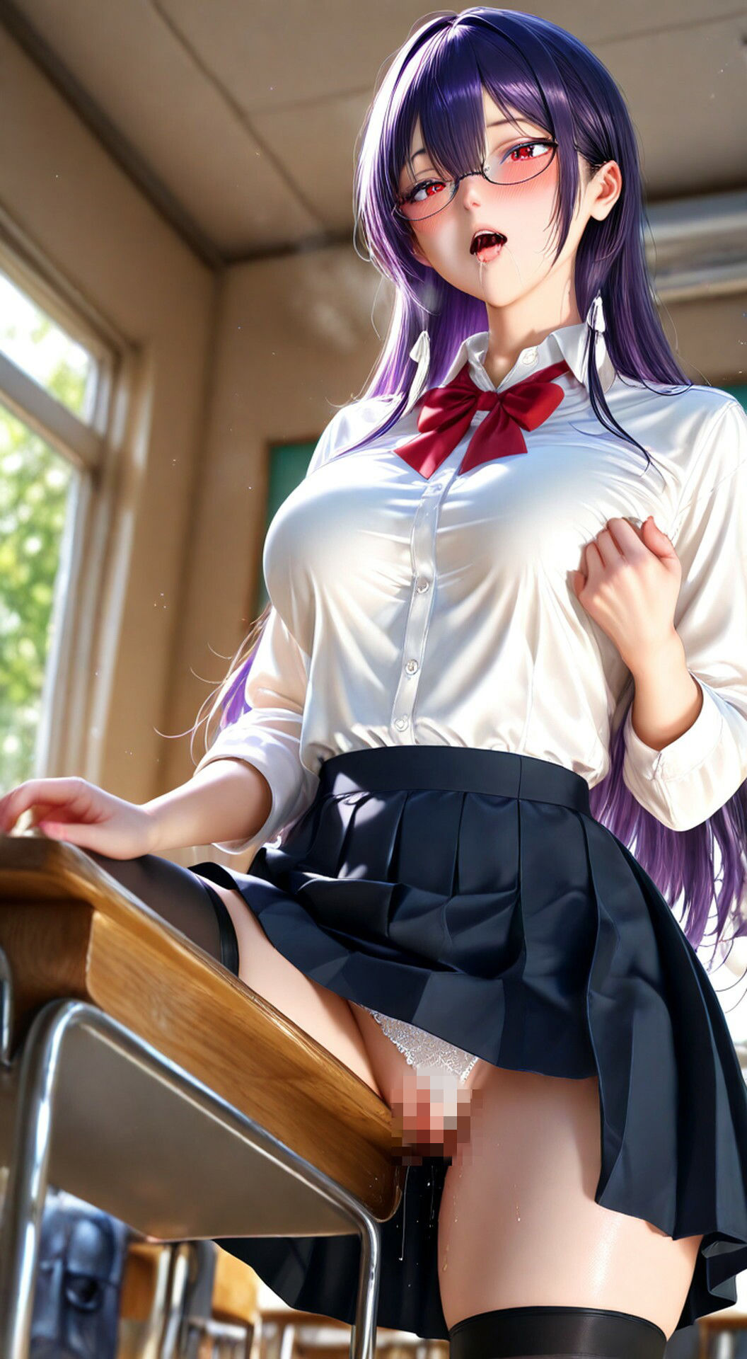 【ひだまり同好会】幼馴染は生徒会長【フルボイス！スマホで見やすい縦型セッ〇スアニメ】 画像2