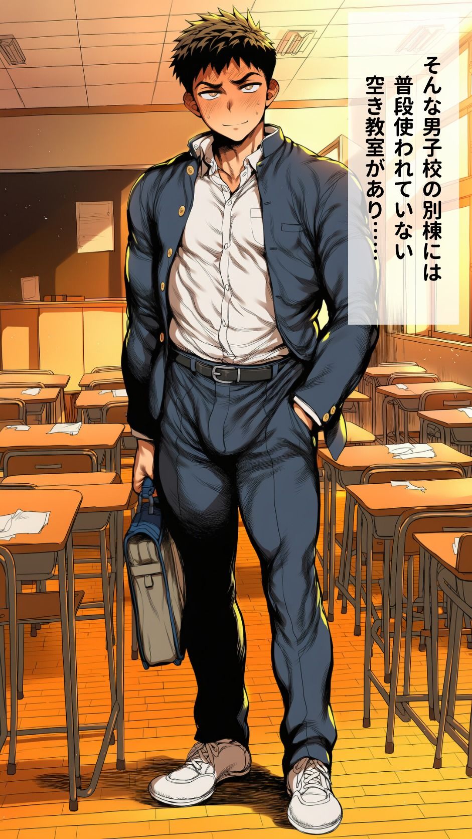 男子校ゲイSEX図鑑 サンプル2