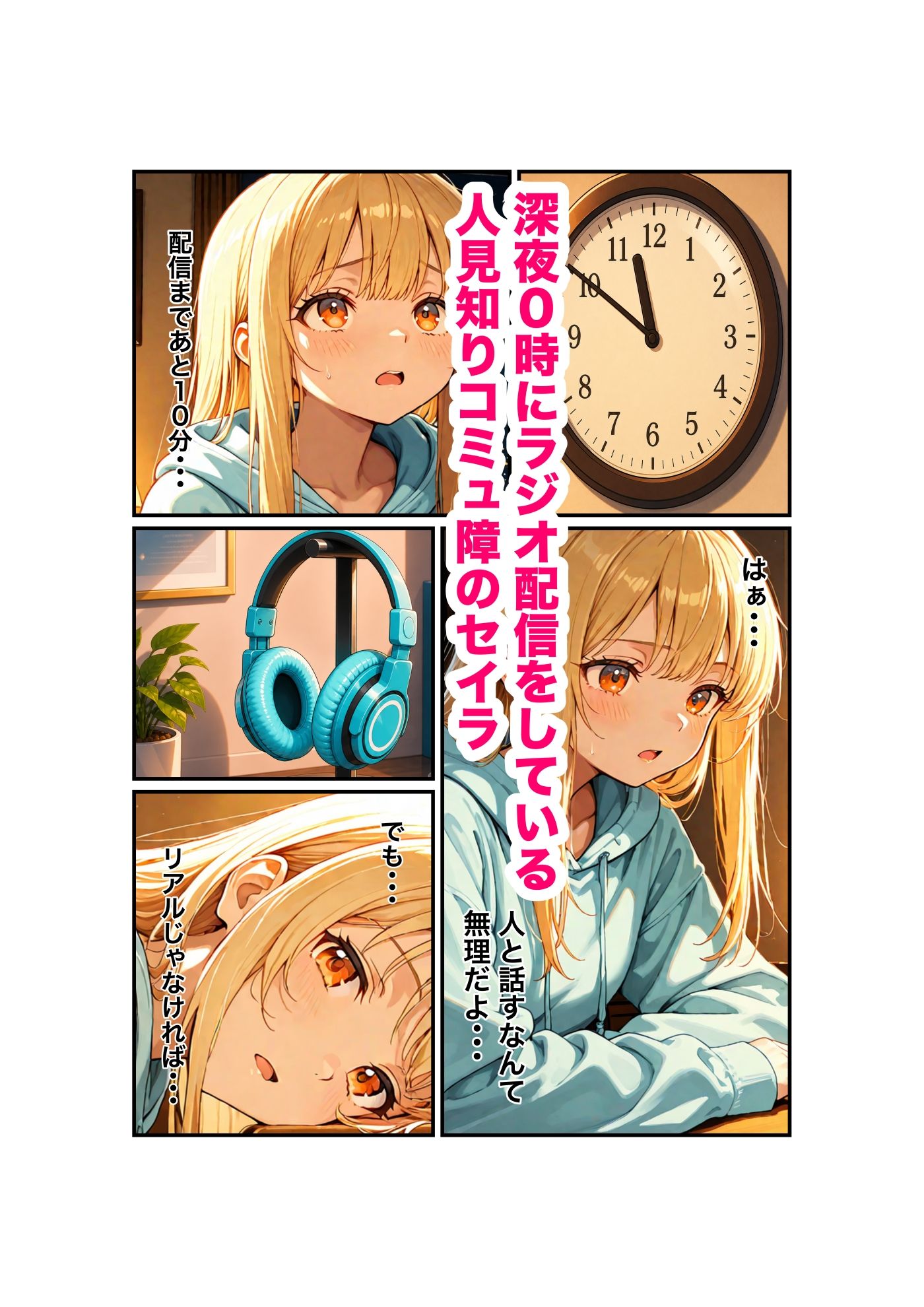 『セイラの深夜ラジオ〜君の彼女はセイラ〜』ーリスナーの妄想、お読みしますー サンプル1