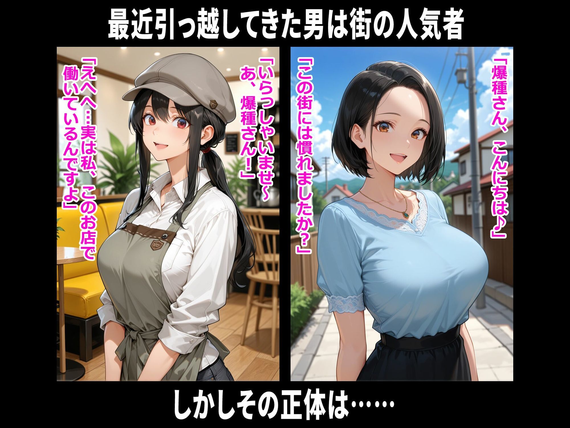 巨乳人妻レ〇プ事件被害者録 即出し2コマ1