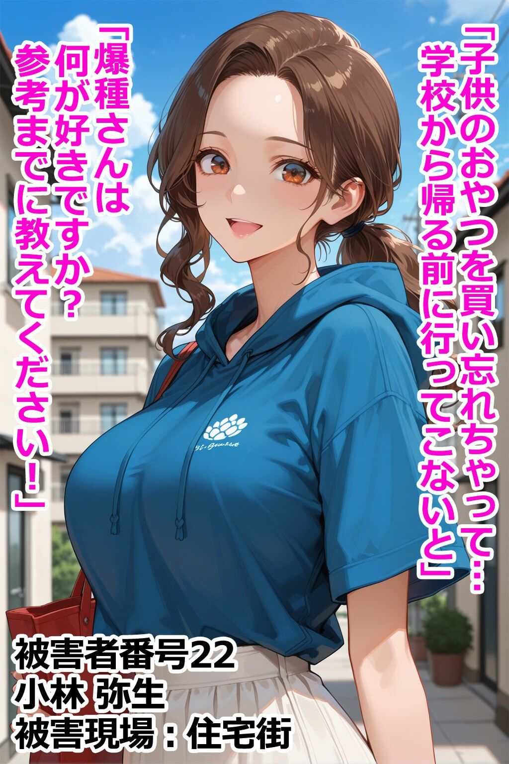 巨乳人妻レ〇プ事件被害者録 即出し2コマ5