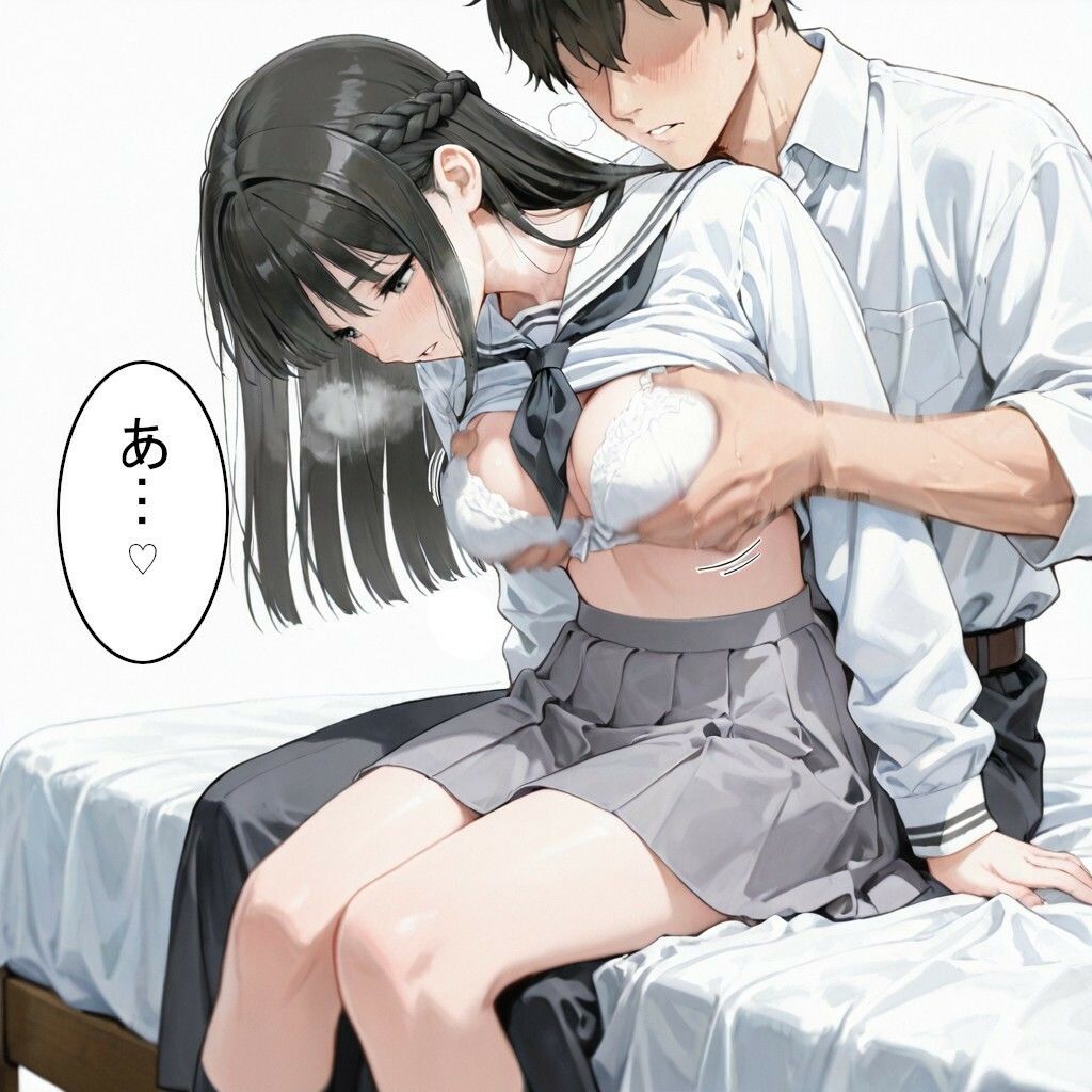 サンプル-【制服】「約束のご褒美ください（はーと）」おねだりな後輩とのあまあまえっち - サンプル画像
