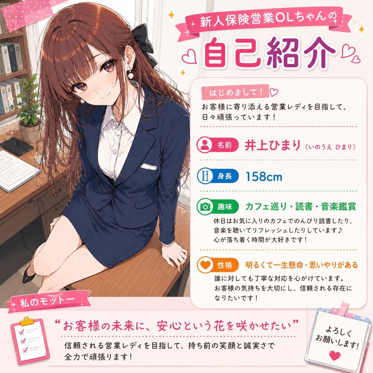 新人保険営業OLちゃんの〇▲？営業日誌VOL 2 画像1