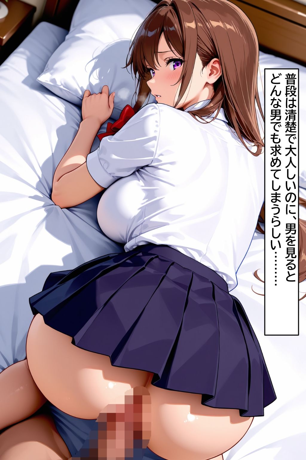 女子校生淫乱性交  清楚な幼馴染と中出し即ハメ サンプル3