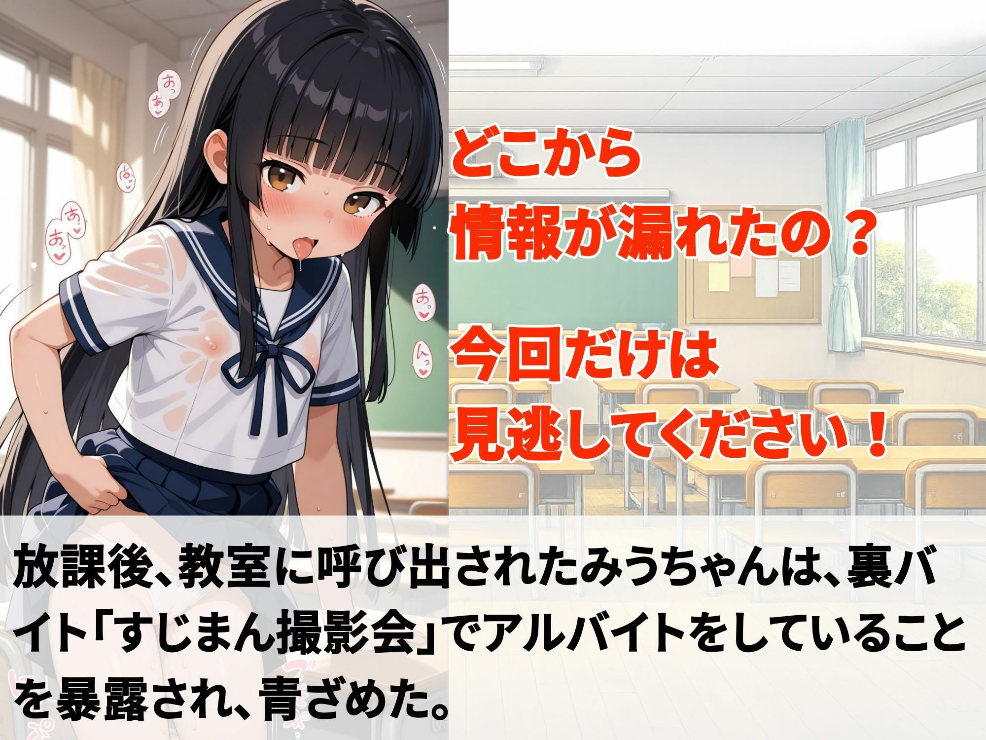 脱ぎたてパンツと弱みを握られた日替わりすじまんvol.2～みうちゃん～2