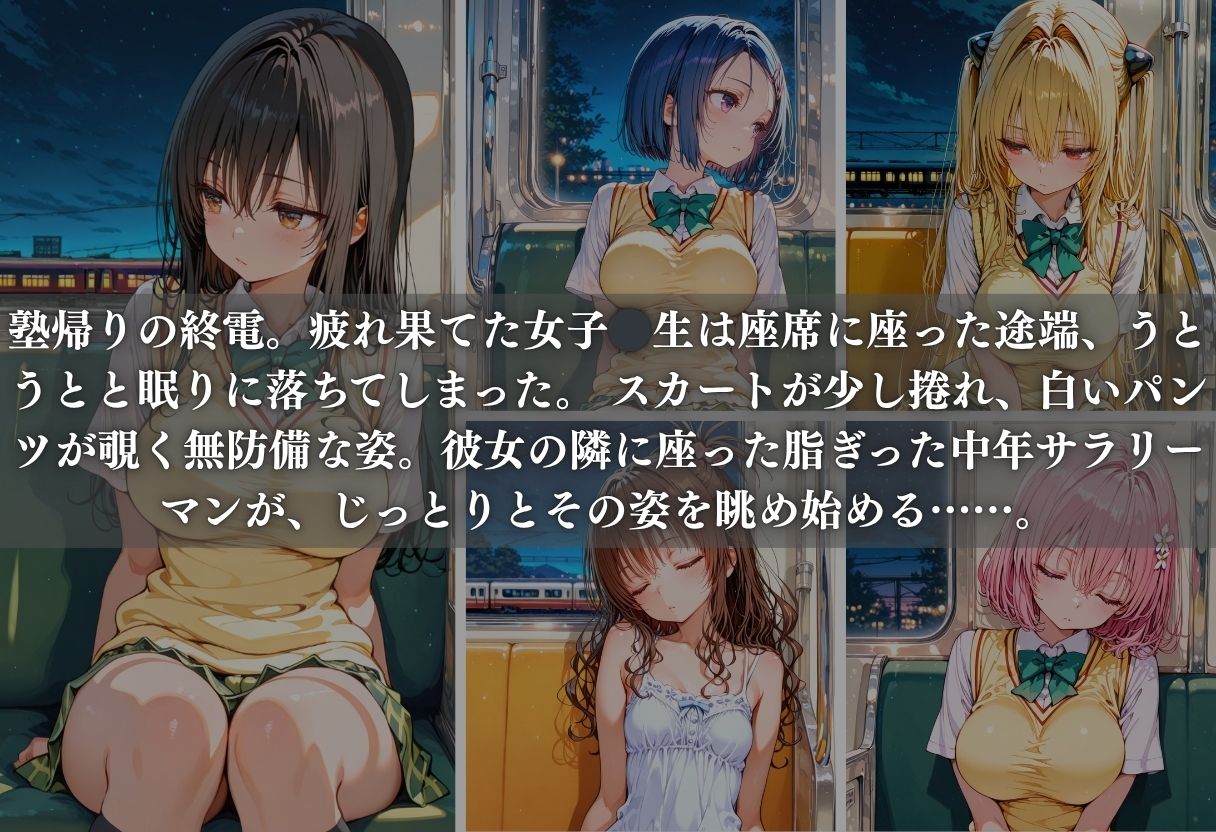 痴●列車ボテ腹END 〜キモおじリーマンに孕ませられる現役女子？？生〜 Vol.2 画像2