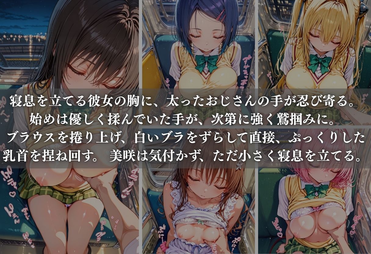 痴●列車ボテ腹END 〜キモおじリーマンに孕ませられる現役女子？？生〜 Vol.2 画像3
