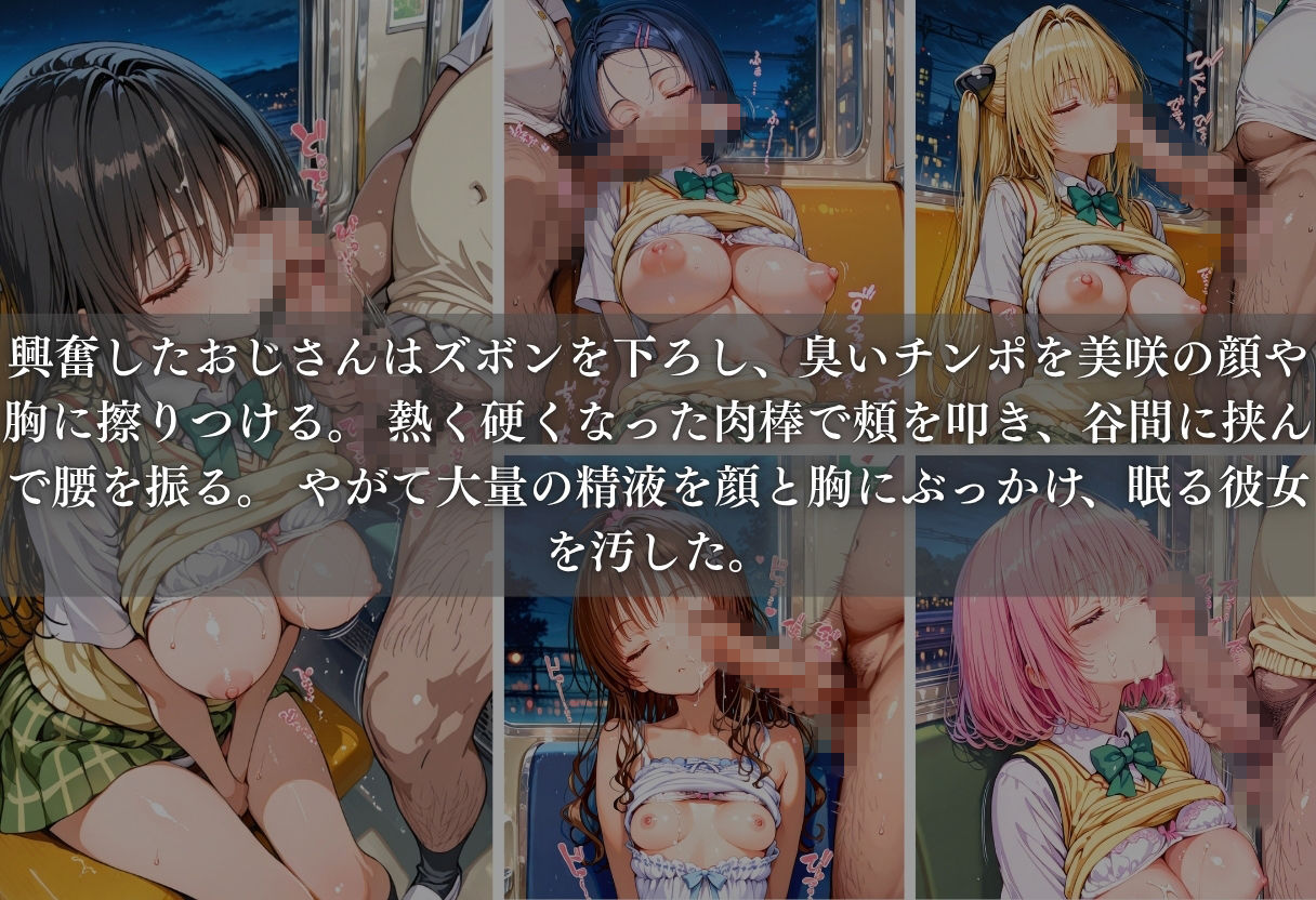 痴●列車ボテ腹END 〜キモおじリーマンに孕ませられる現役女子？？生〜 Vol.2 画像4