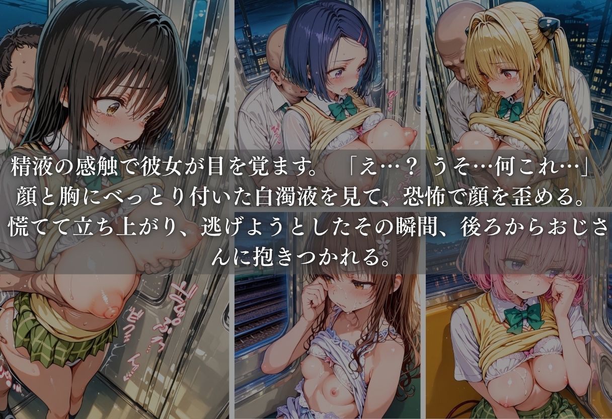 痴●列車ボテ腹END 〜キモおじリーマンに孕ませられる現役女子？？生〜 Vol.2 画像5