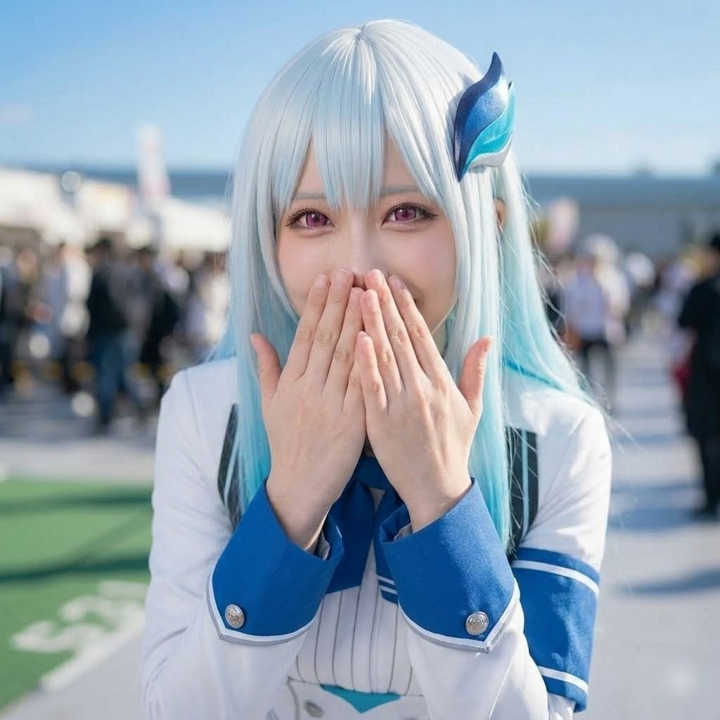 【脱衣コス】リゼ・ヘ〇エスタ/に〇さんじ 写真集 ＃3 画像2