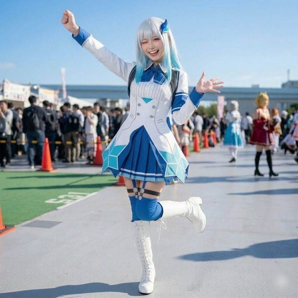 【脱衣コス】リゼ・ヘ〇エスタ/に〇さんじ 写真集 ＃3 画像3