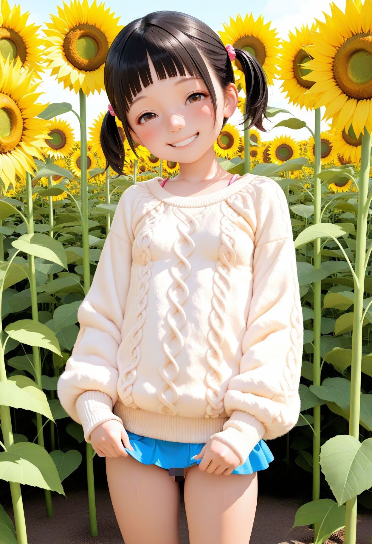 ちっぱい女の子のイラスト集TIPPAI×PANTIRA1