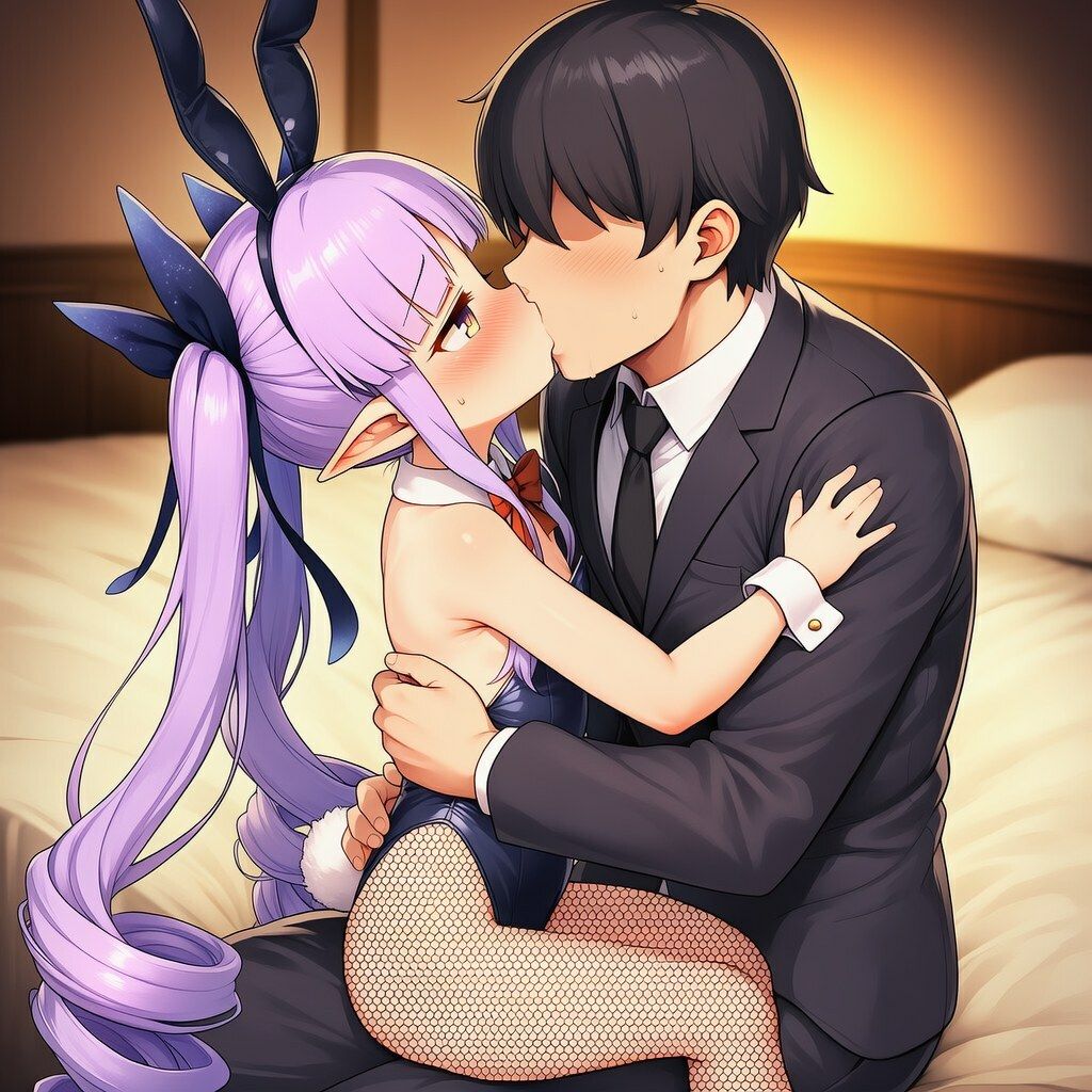 バニーガールキョウカちゃんと甘々子作りCG集 〜119枚〜 画像1