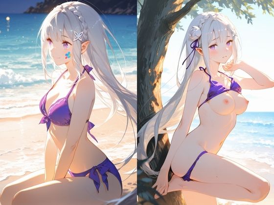サンプル-氷結の魔女、夏の熱に溶ける:快楽の試練 エミリ〇編 - サンプル画像
