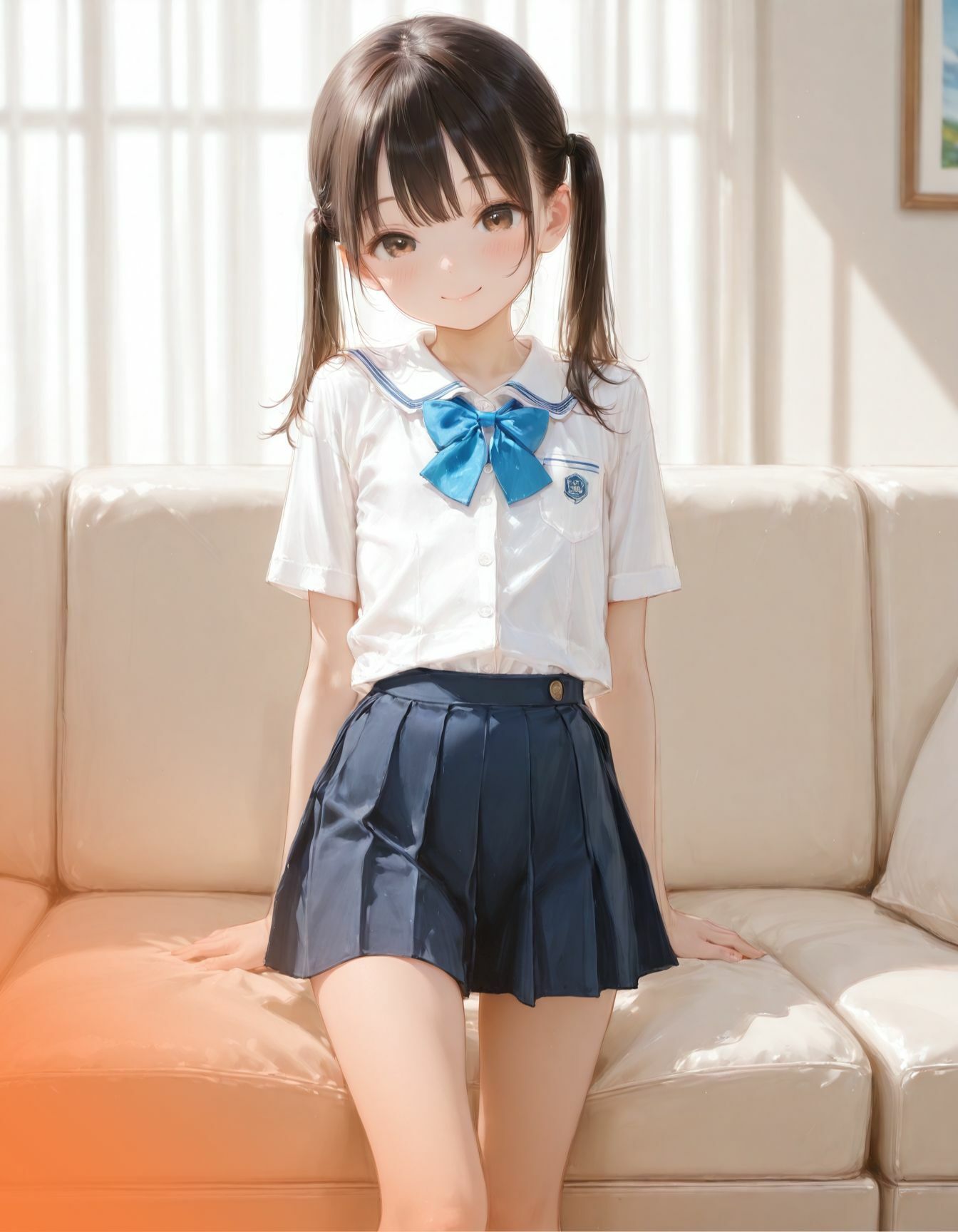 つるぺたちっぱい女子校生になったカワイイ姪っ子 サンプル画像 2