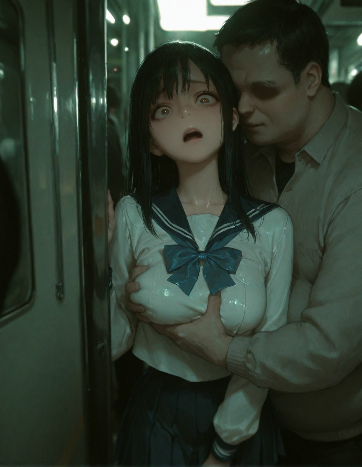 絶望少女7 -満員電車の中で・・・- サンプル5