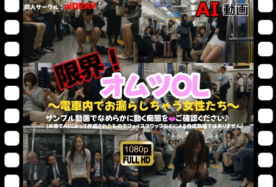 限界！オムツOL 〜電車内でお漏らししちゃう女性たち〜 サンプル1