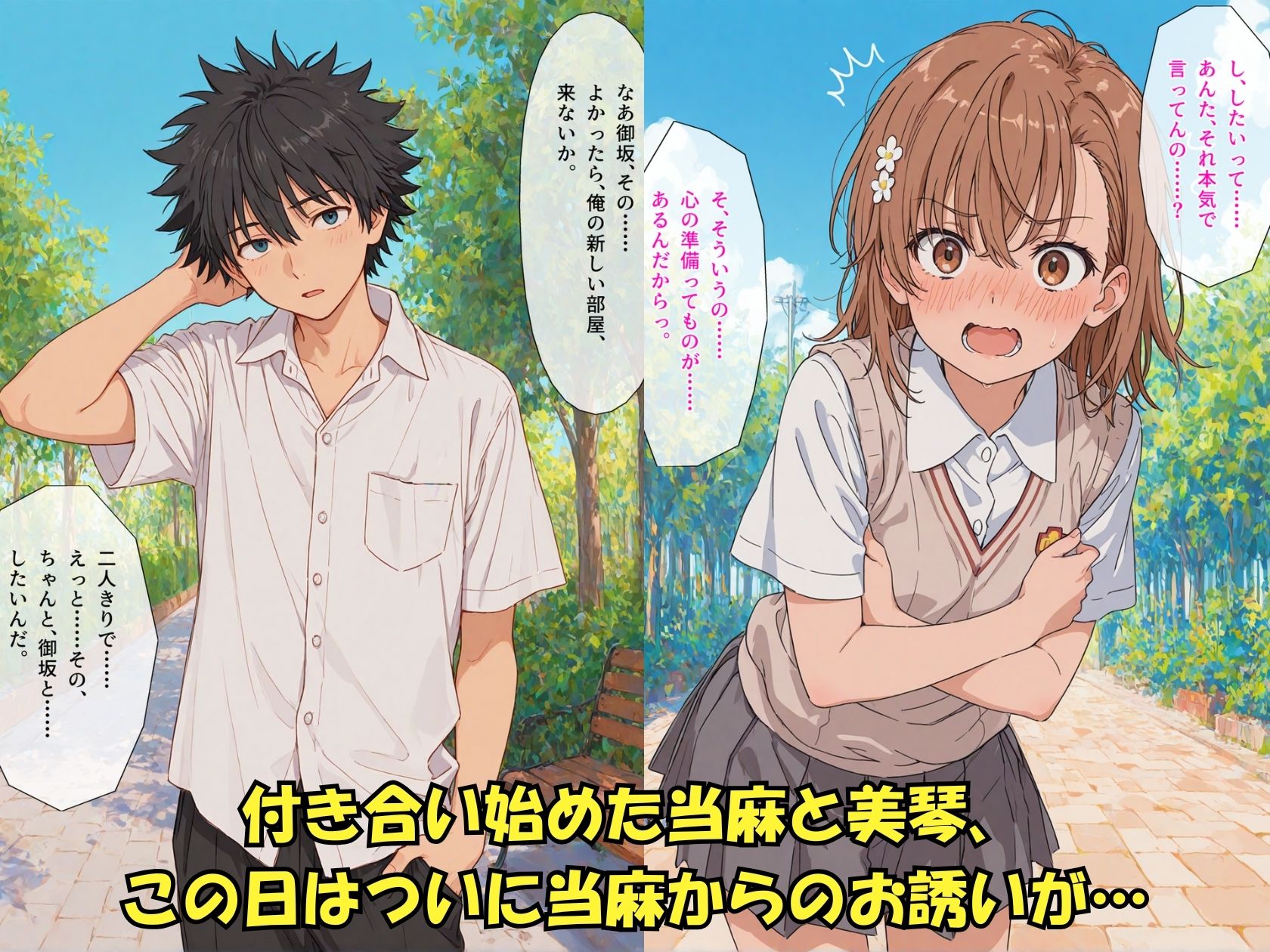 【無料エロ漫画】d_770811 とある美琴の放課後(Xion)
